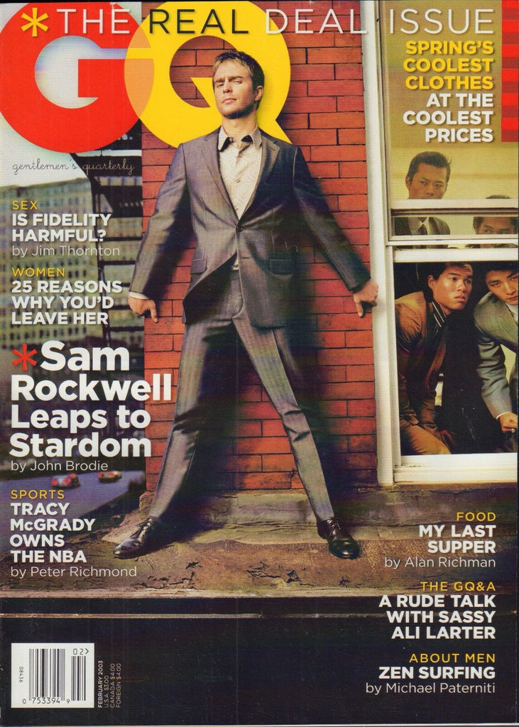 GQ February 2003 Sam Rockwell 012117DBE2