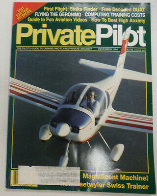 Private Pilot Magazine Strike Finder Decoded Duat December 1991 FAL 060515R2
