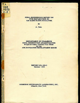 Final Engineering Report A. Tatz October 1953 EX FAA 031016jhe