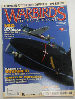 Warbirds International Magazine MiG Over Michigan July/August 2002 012215R