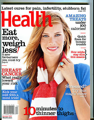 Health Magazine December 2007 Eat More, Weigh Less! EX 070716jhe