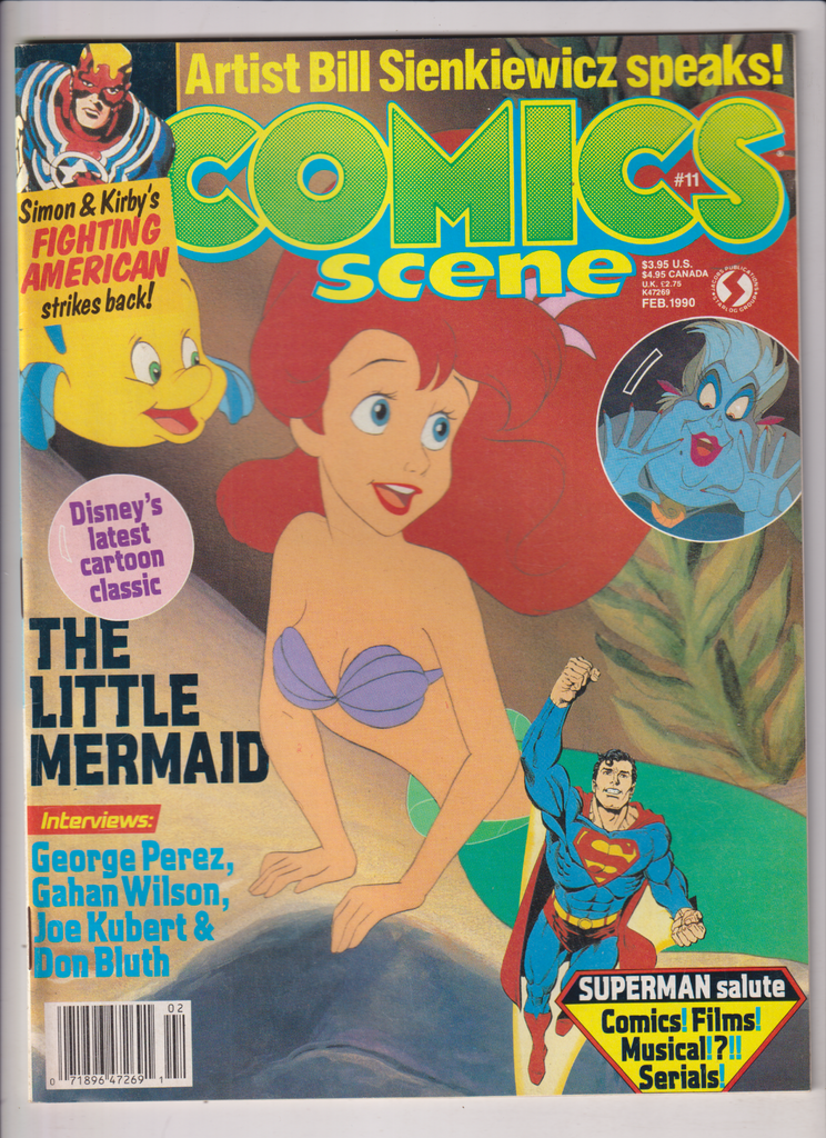 Comics Scene Mag The Little Mermaid February 1990 122019nonr