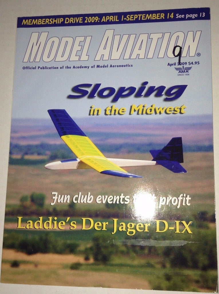 Model Aviation Magazine Laddie's Der Jager D-IX April 2009 041317nonrh