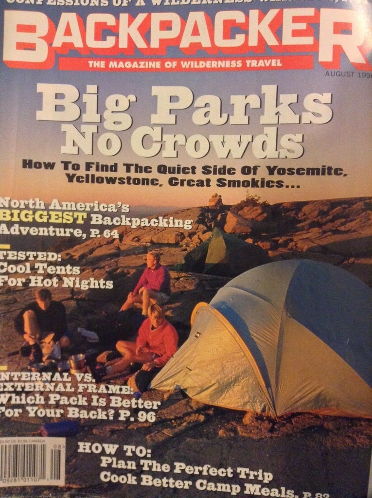 Backpacker Magazine Big parks No Crowds August 1996 032818nonrh