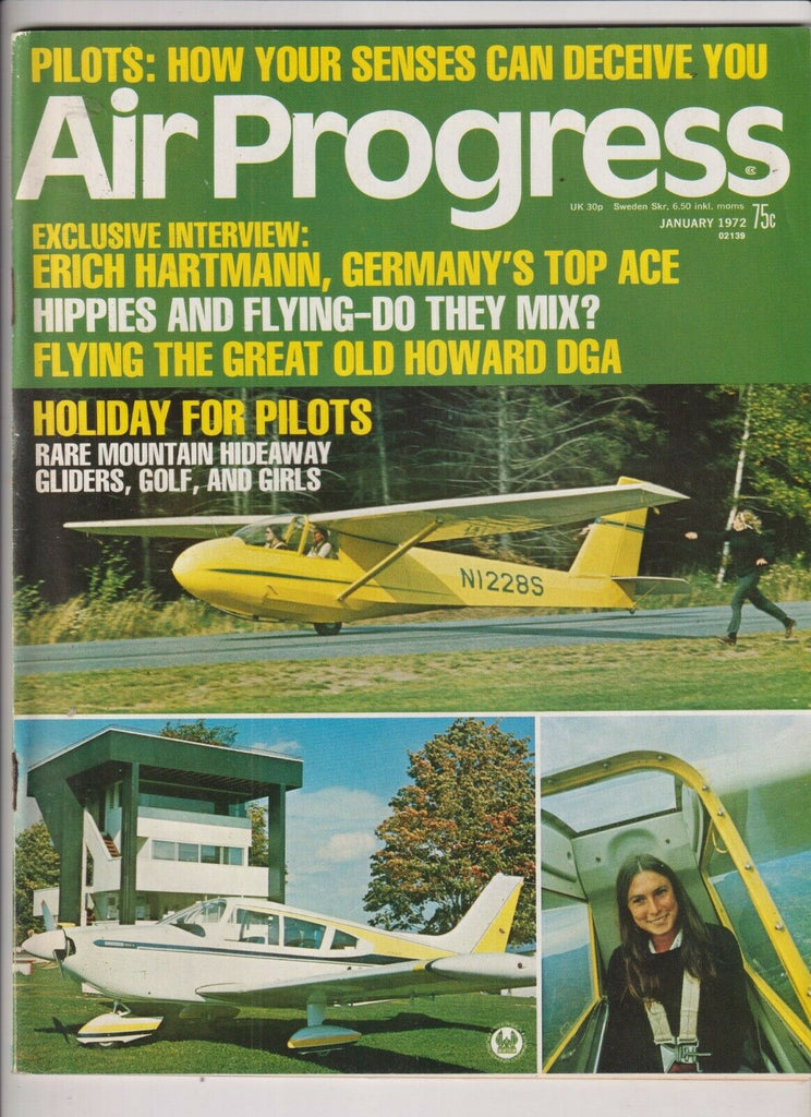 Air Progress Mag Erich Hartmann Germany's Top Ace January 1972 103019nonr
