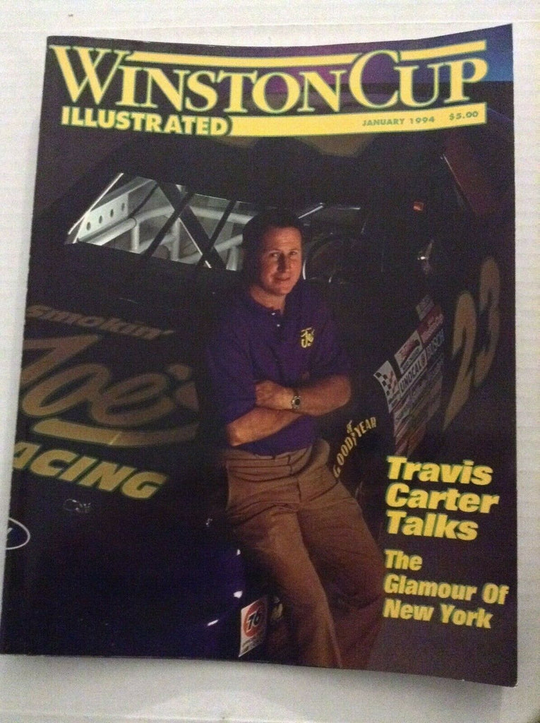 Winston Cup Illustrated Travis Carter Dale Earnhardt January 1994 082819nonrh
