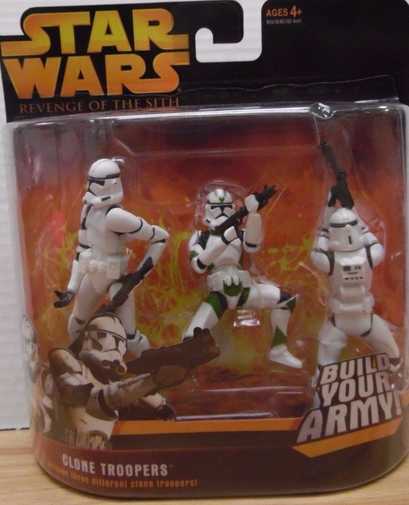 Star Wars Revenge of The Sith Clone Troopers 1 Green 110317DBT2