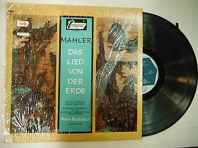 33 RPM Vinyl Mahler Das Lied Von Der Erde Turnabout Vox TV34220 112614KME