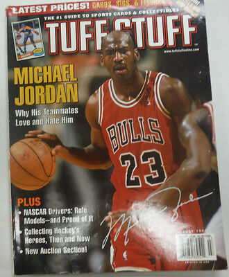 Tuff Stuff Magazine Michael Jordan & Nascar Driver's Role July 1998 060815R2