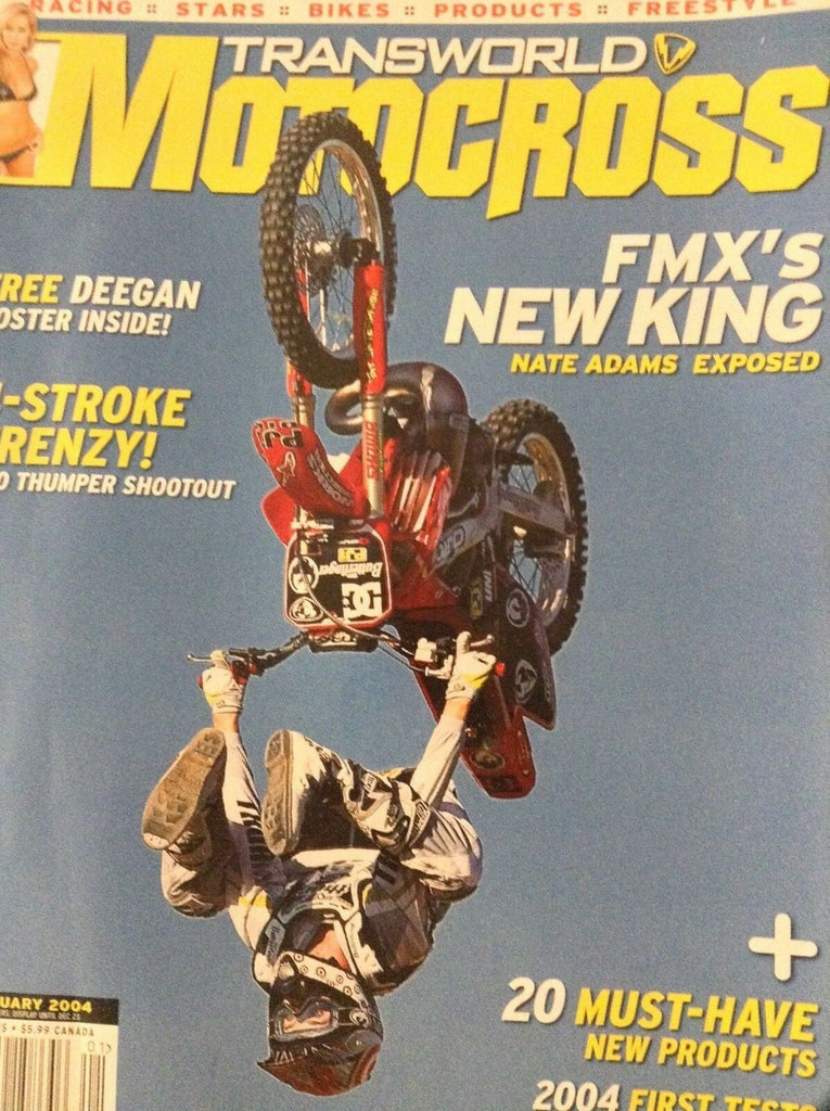 Transworld Motocross Magazine Nate Adams Exposed January 2004 122318nonrh