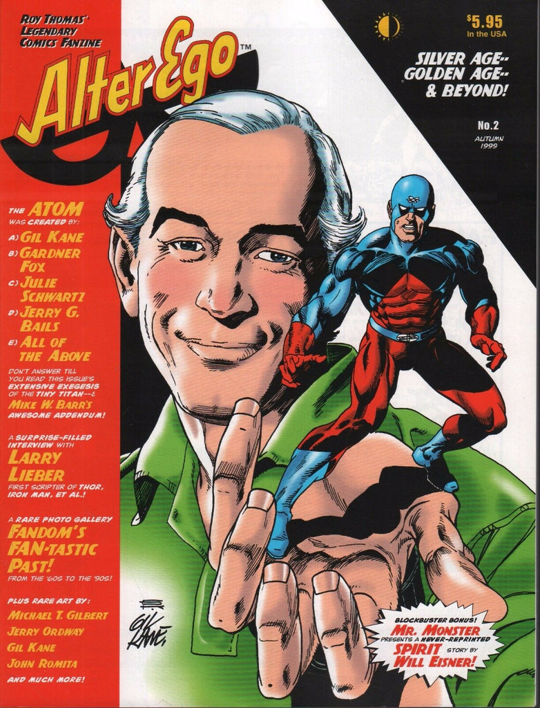 Alter Ego Autumn 1999 Will Eisner, Gil Kane 072717nonDBE2