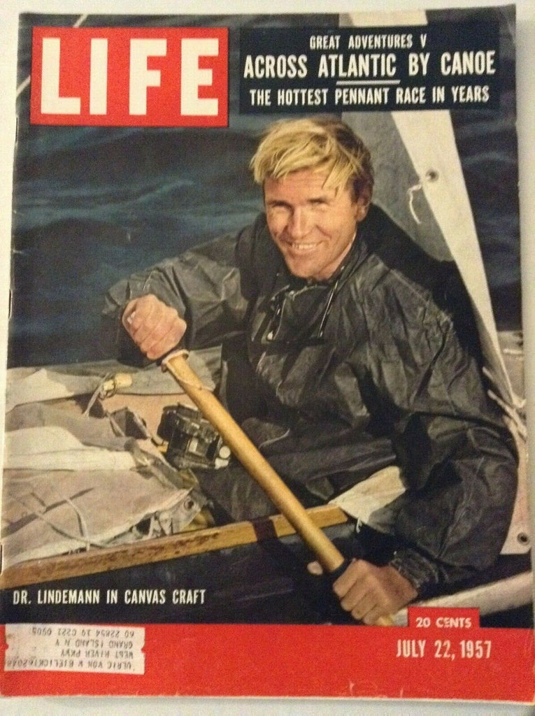 Life Magazine Dr.Lindemann In Canvas Craft July 22, 1957 022719nonrh