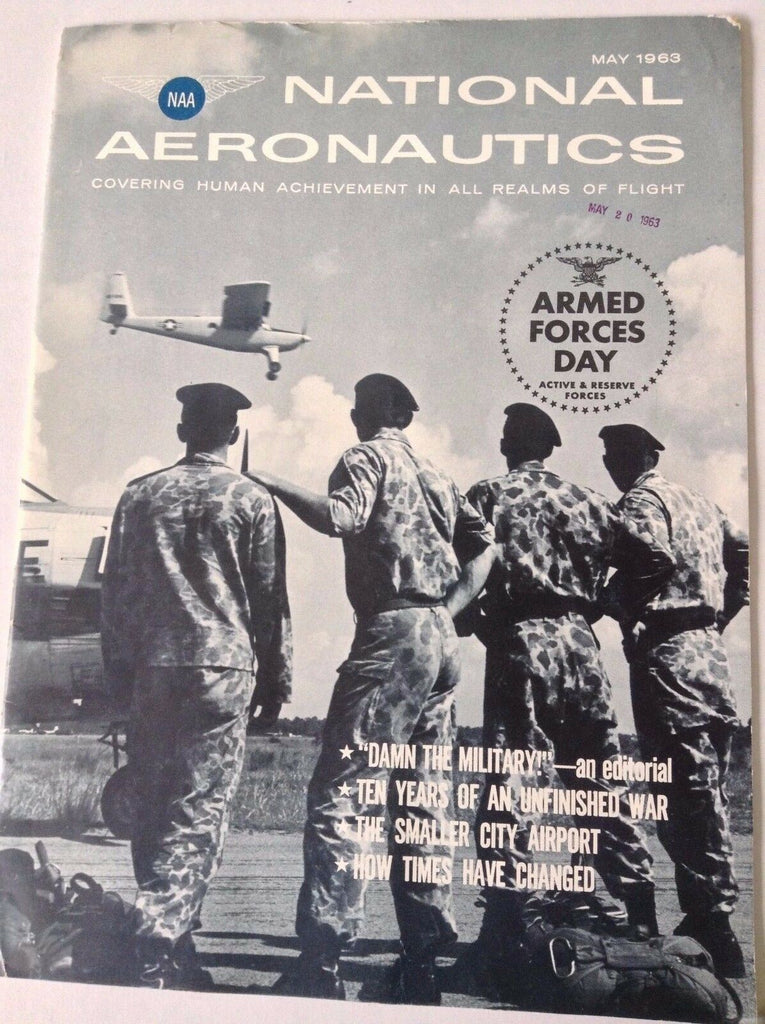 National Aeronautics Magazine Armed Forces Day May 1963 051517nonrh