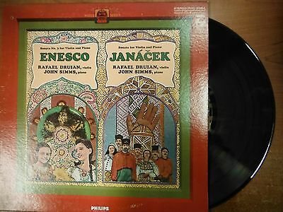 33 RPM Vinyl Enesco Sonata No 3 in A Minor World Series Philips PHC9084 022415SM