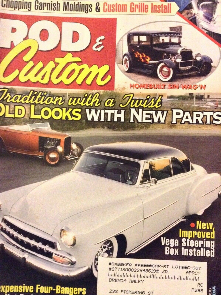 Rod & Custom Magazine Old Looks New Parts July 2006 121118nonrh