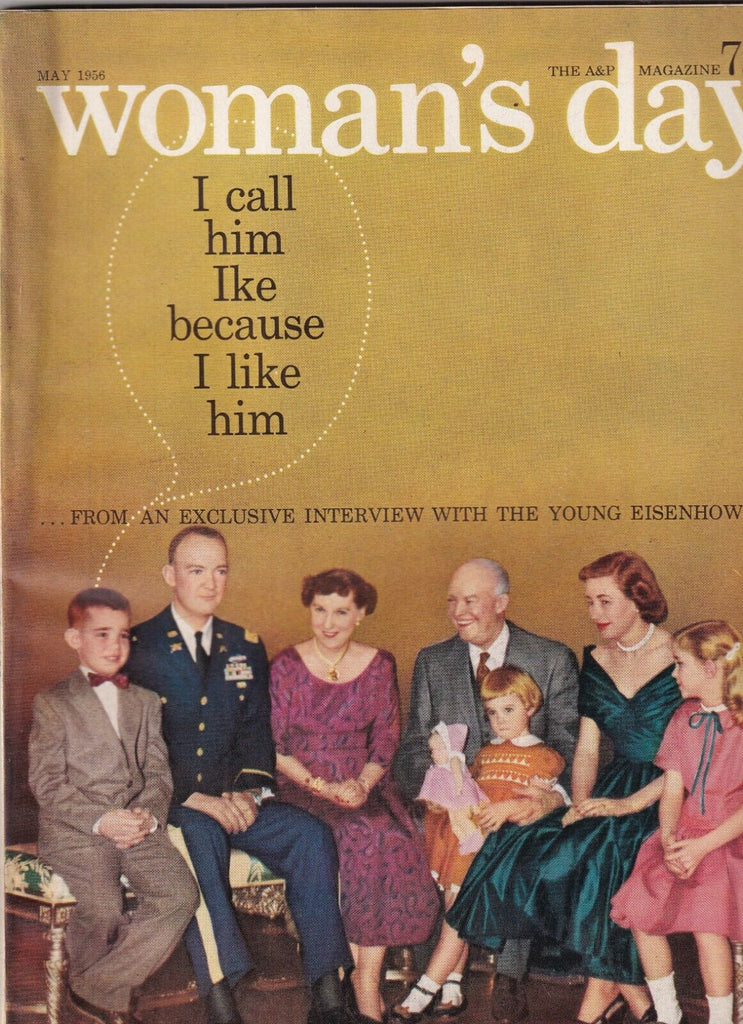 Woman's Day Mag Young Eisenhowers Interviews May 1956 100719nonr
