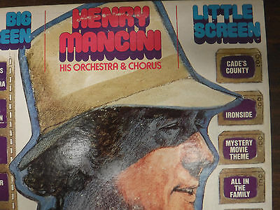 Henry Mancini Big Screen Little Screen 33RPM 032116 TLJ