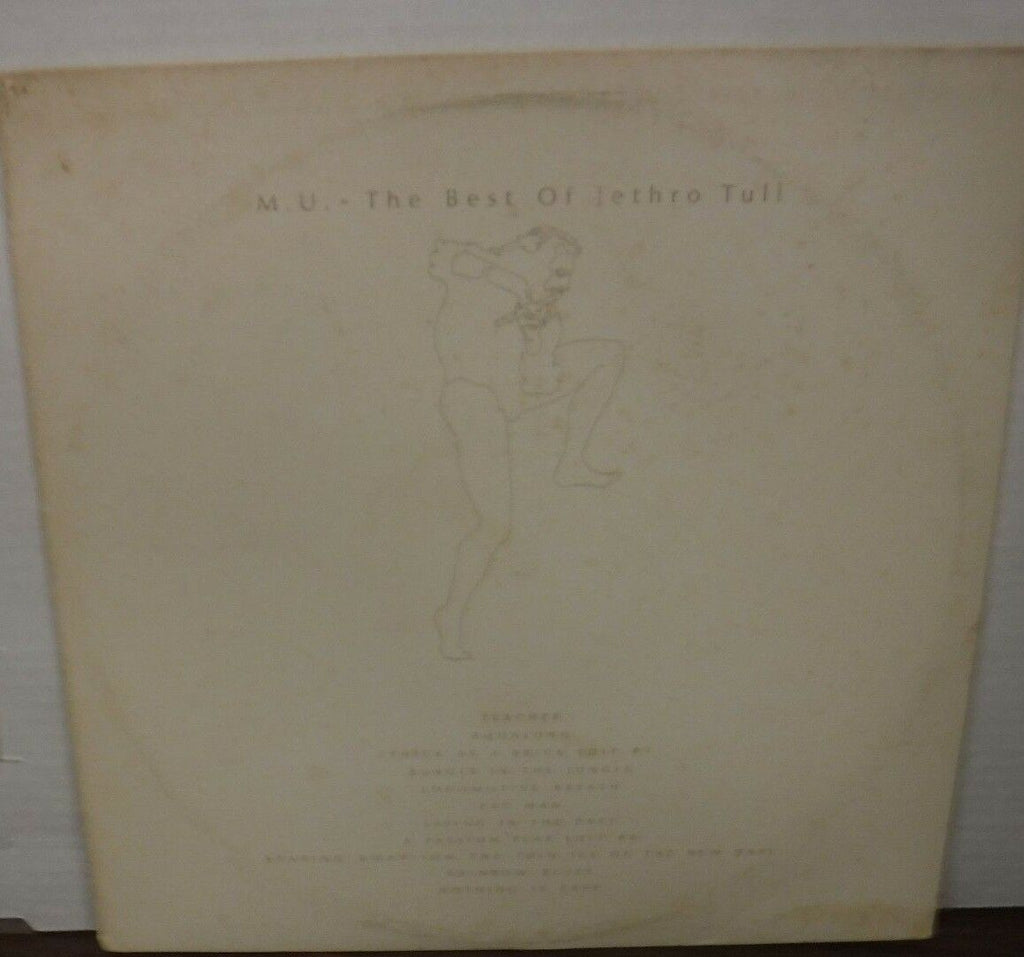 M.U. The Best of Jethro Tull vinyl CHR1078, 1975 Chrysalis 012718LLE2
