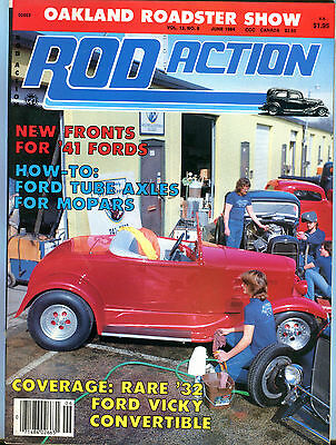 Rod Action Magazine June 1984 New Fronts For '41 Fords EX 012816jhe