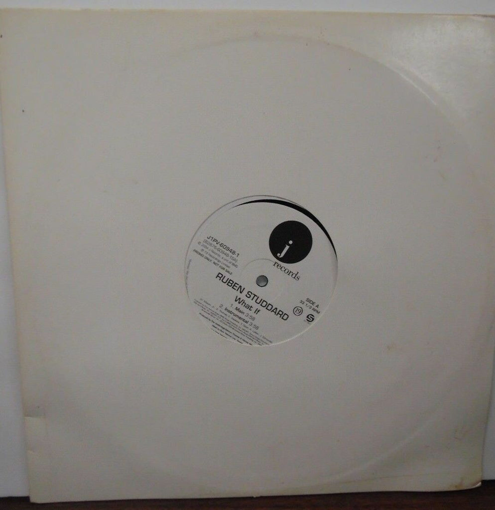 Ruben Studdard What if 12" PROMO vinyl 032018LLE