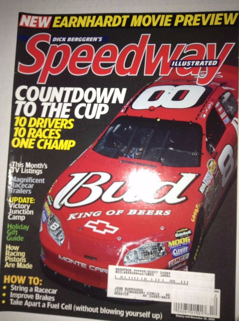 Speedway Illustrated Magazine Winston Cup 10 Drivers December 2004 041217nonrh
