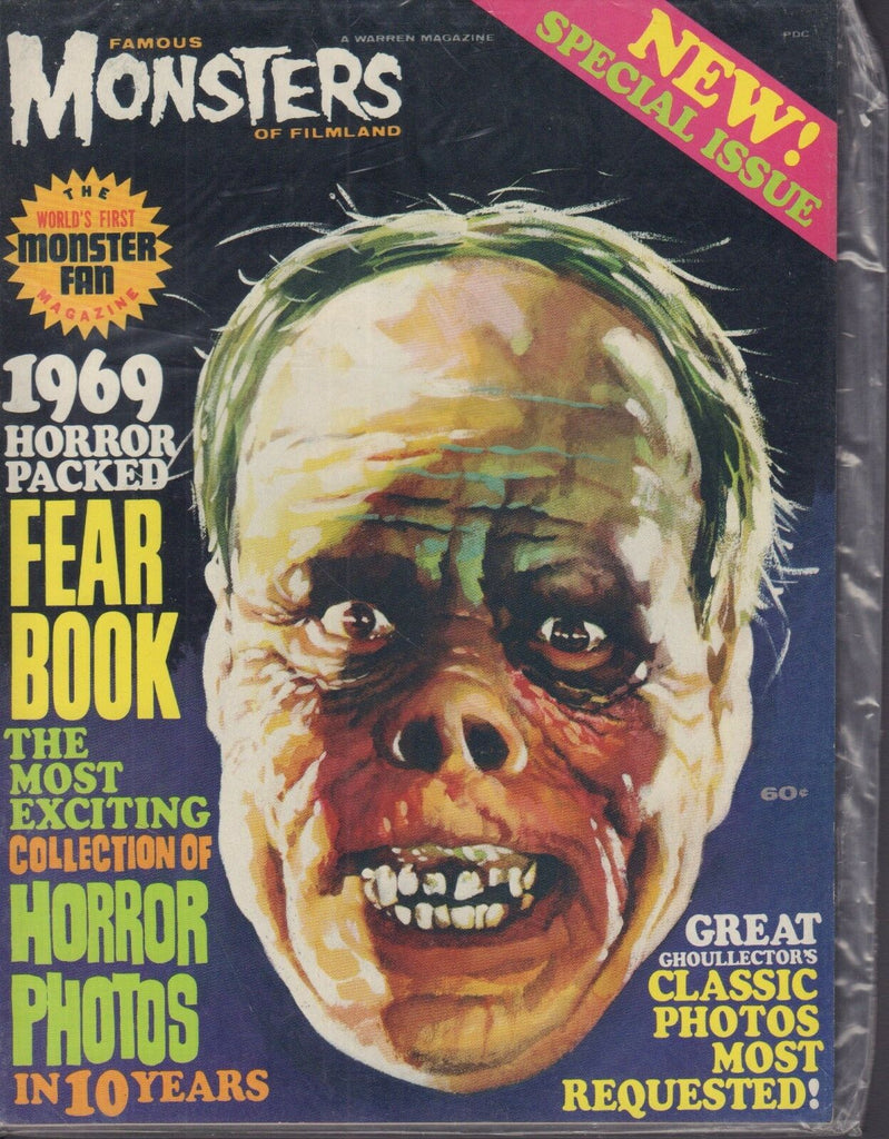 Famous Monsters of Film Land 1969 Yearbook 013018DBE