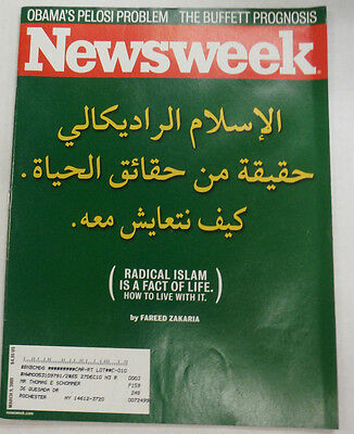 Newsweek Magazine Radical Islam Is A Fact Of Life March 2009 052615R