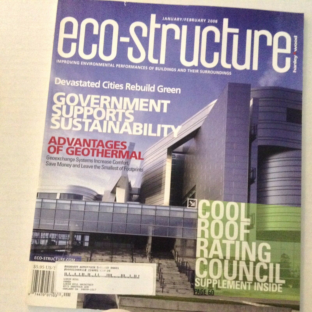 Eco-Structure Magazine Government Supports January/February 2008 070117nonrh