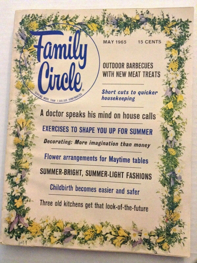 Family Circle Mag Barbecues With New Treats May 1965 q091119nonrh