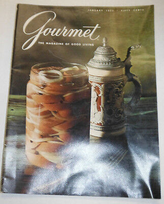 Gourmet Magazine Istanbul Tapas Of Madrid January 1971 102214R