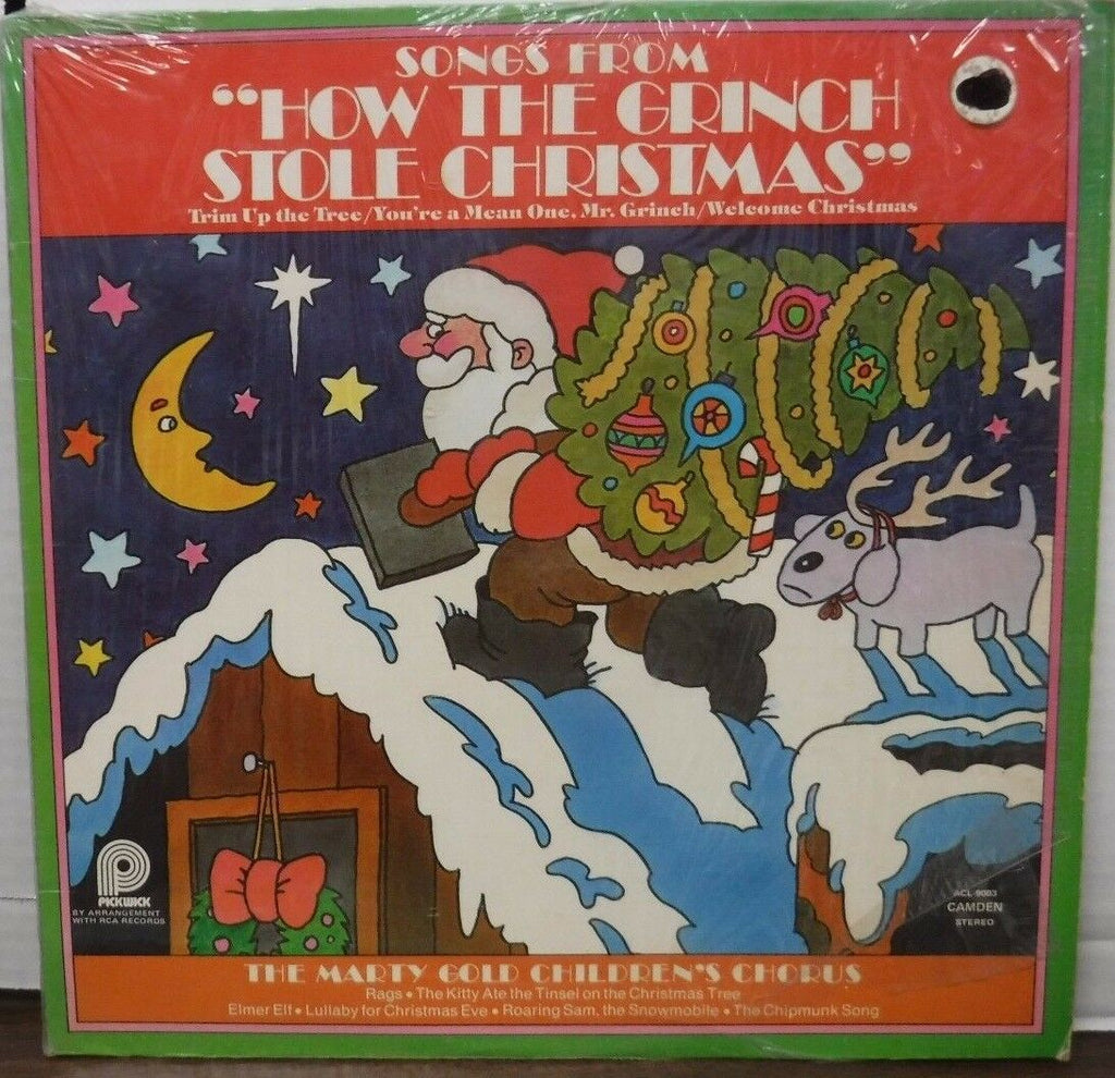 Songs from How the Grinch Stole Christmas 33RPM 1973 ACL9003 123116LLE