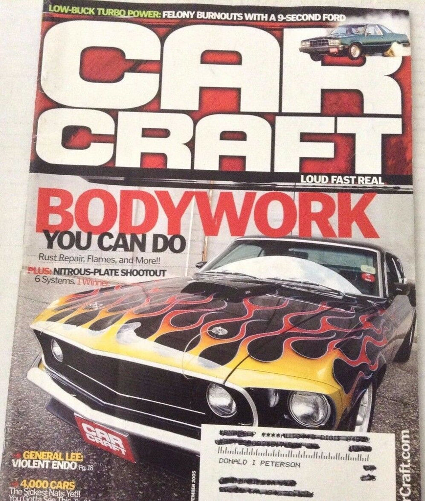 Car Craft Magazine Nitrous Plate Shootout November 2005 080417nonrh