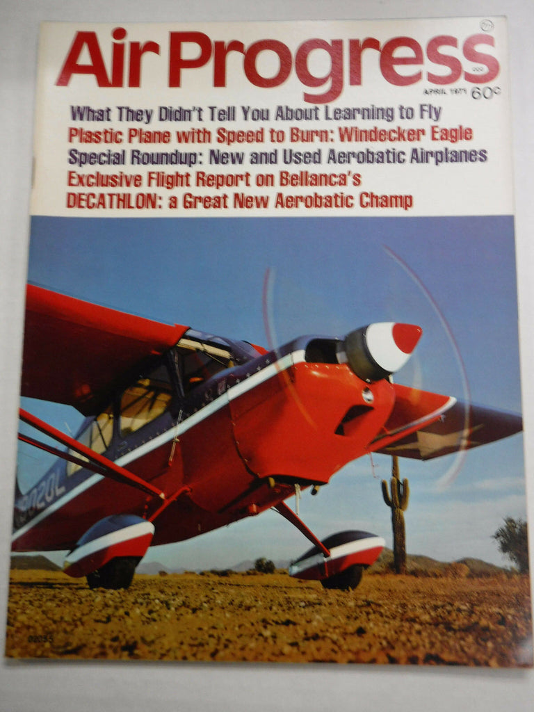 Air Progress Magazine Special Roundup Plastic Planes April 1971 121416R