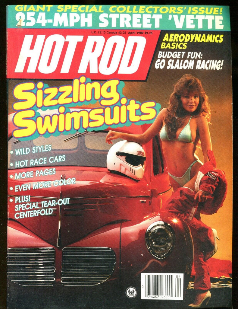 Hot Rod Magazine April 1989 Sizzling Swimsuits EX No ML 112916jhe