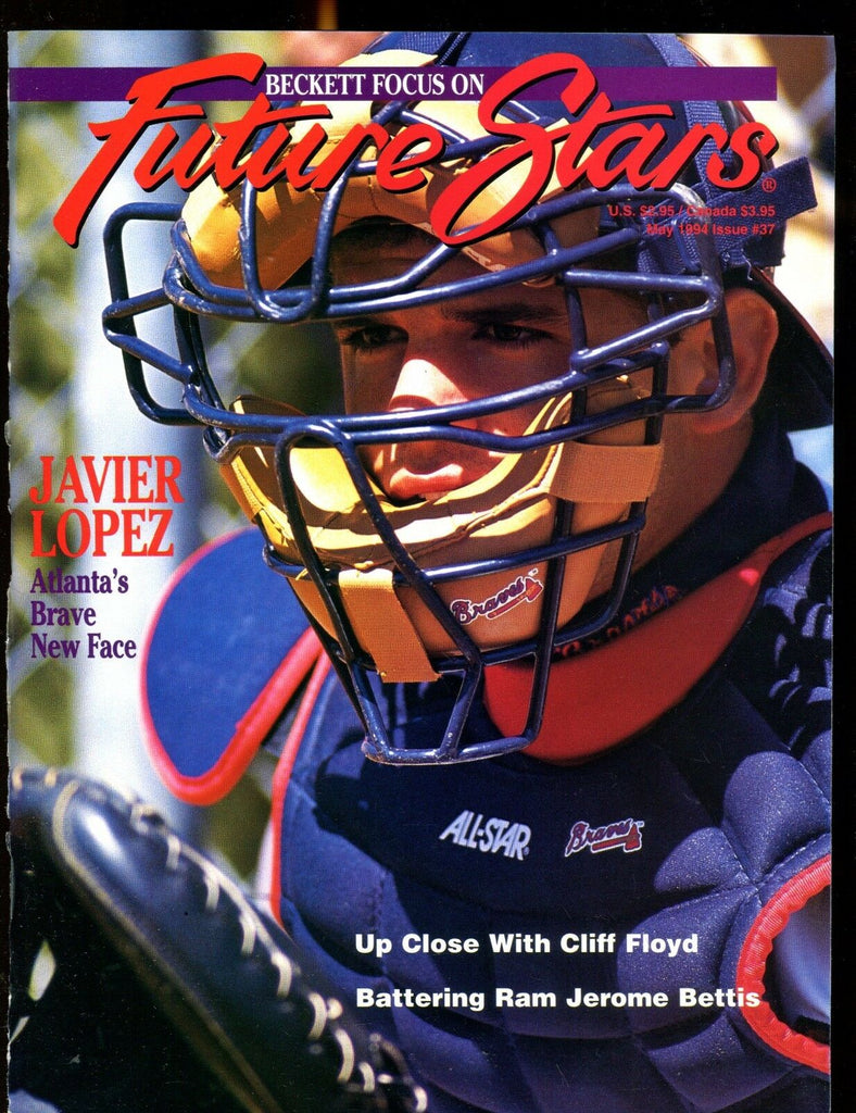 Beckett Focus On Future Stars Magazine May 1994 Javier Lopez EX jhscd5