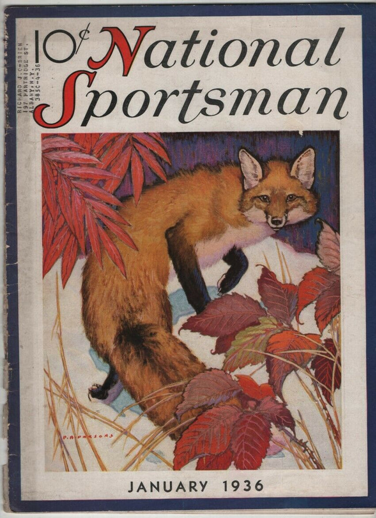 National Sportsman Mag The Day Before New Years January 1936 020321nonr