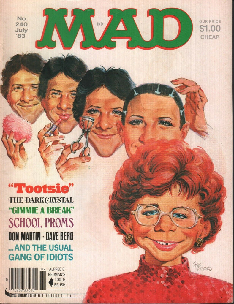 Mad Magazine #240 July 1983 Tootsie Dark Crystal 010919AME