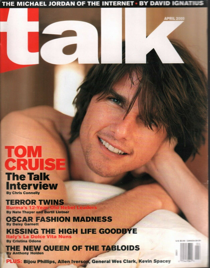 Talk Magazine April 2000 Tom Cruise Bijou Phillips Allen Iverson 020520AME