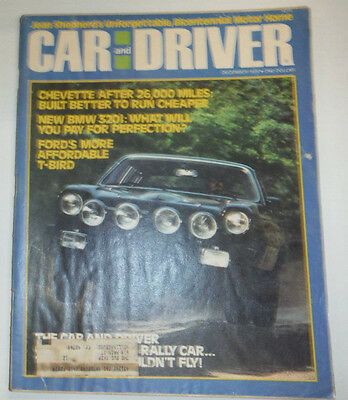 Car And Driver Magazine Chevette & BMM 320i & Ford December 1976 022715r