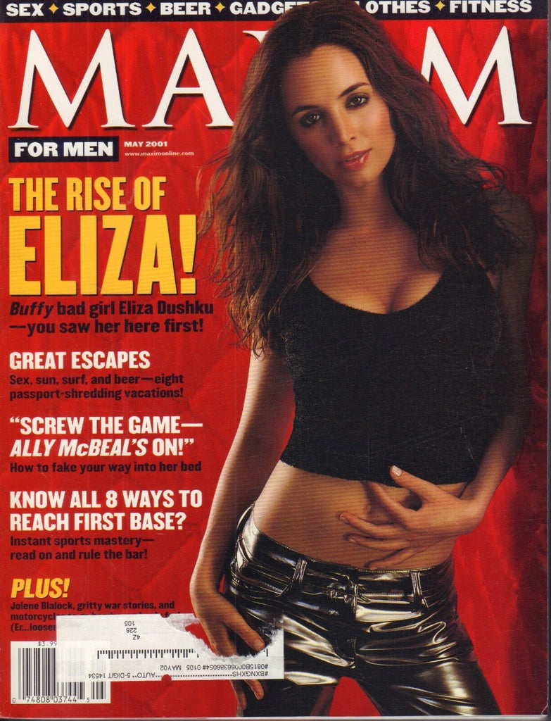 Maxim May 2001 Eliza Dushku w/ML 012317DBE