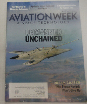 Aviation Week Magazine Unmanned Unchained Dream Chaser May 2015 061215R