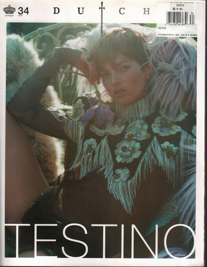 Dutch High Fashion Magazine From Holland #34 July/August 2001 Testino 021020AME