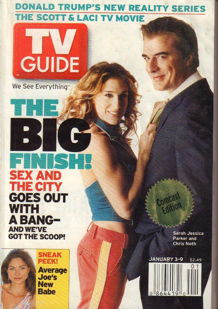 TV Guide Magazine January 3-9 2004 Sarah Jessica Parker 090917nonjhe