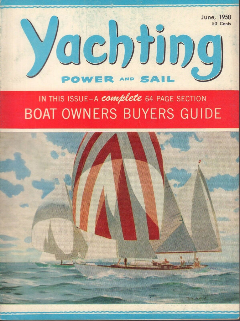 Yachting June 1958 Boat Owners Buyers Guide 050817nonDBE