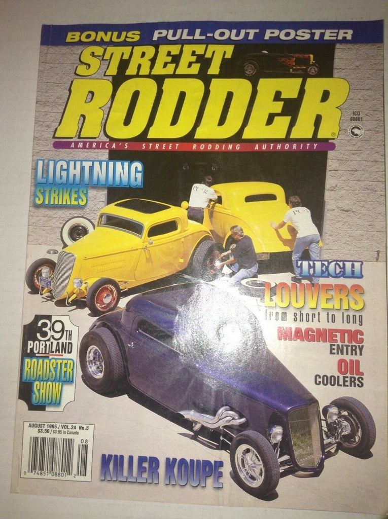 Street Rodder Magazine Magnetic Entry Oil Coolers August 1995 042117nonrh