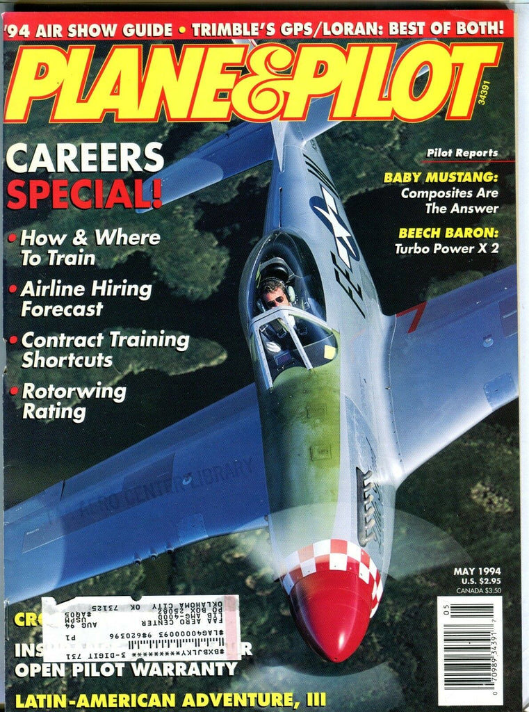 Plane & Pilot Magazine May 1994 Beech Baron EX w/ML FAA Library 101916jhe