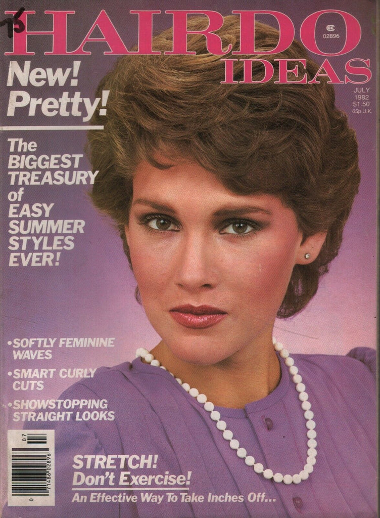 Hairdo Ideas July 1982 Vintage Hairstyle Magazine 072619AME2