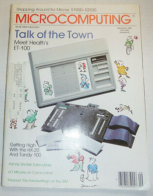 Kilobaud Microcomputing Magazine Talk Of The Town September 1983 120414R2