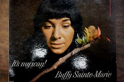 Buffy Sainte-Marie Its My Way! 33 RPM VINYL 011216 TLJ