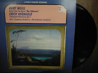 33 RPM Vinyl Kurt Weill "Der Silbersee" Erich Korngold Schauspiel Op.4 010815SM